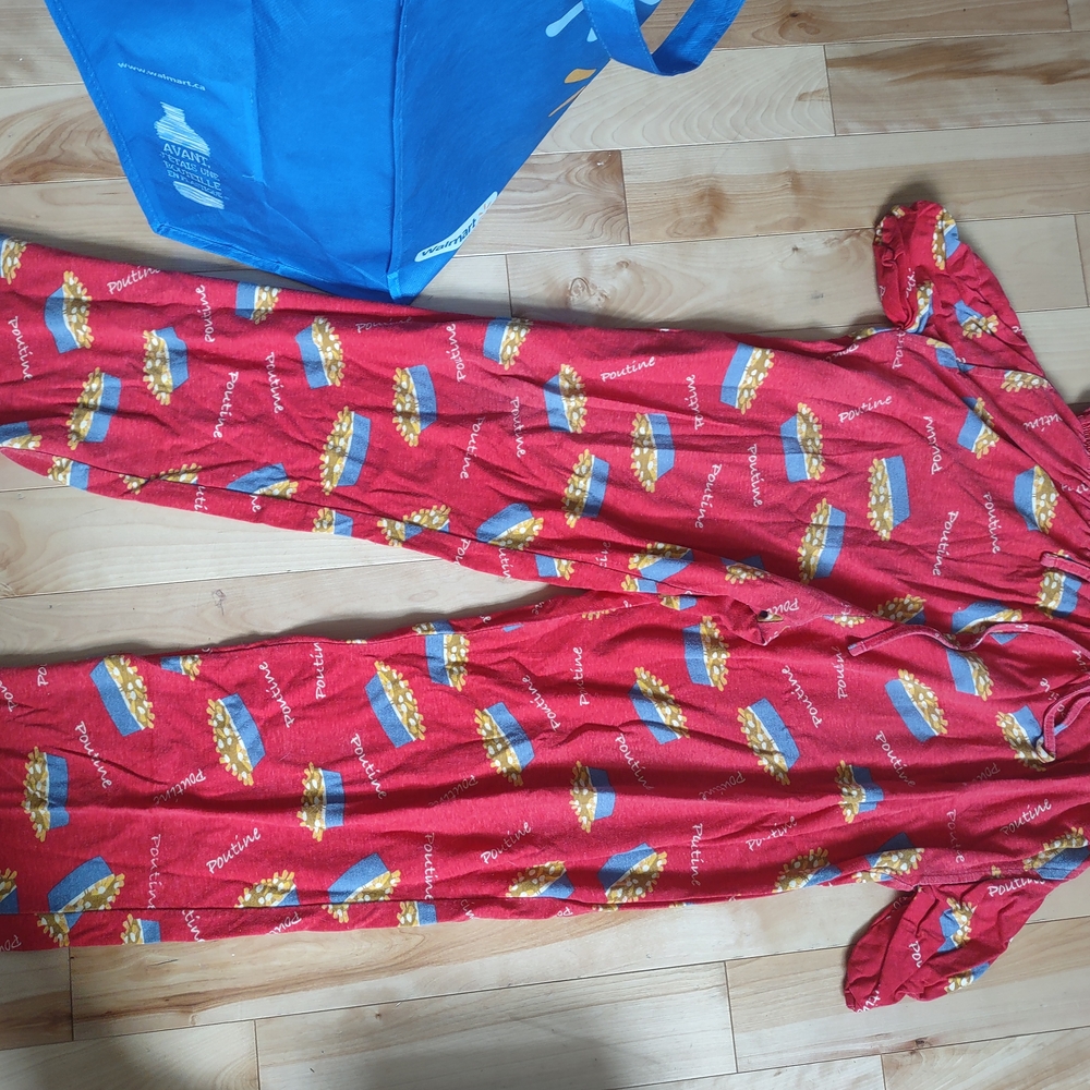 Hunter Red Kids Pajama Set with Drum Print